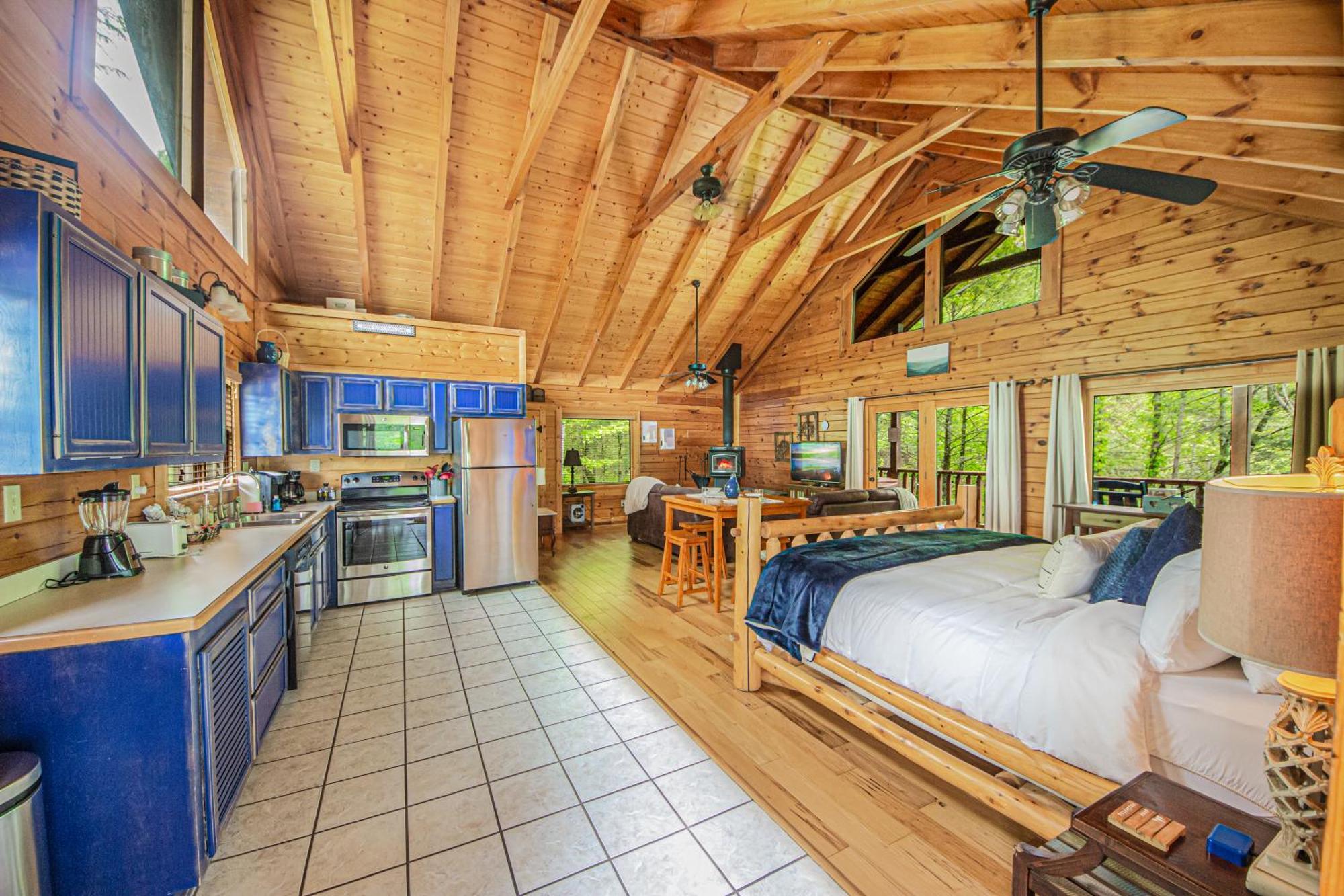 Love Me Tender Studio Cabin سيفيرفيل الغرفة الصورة